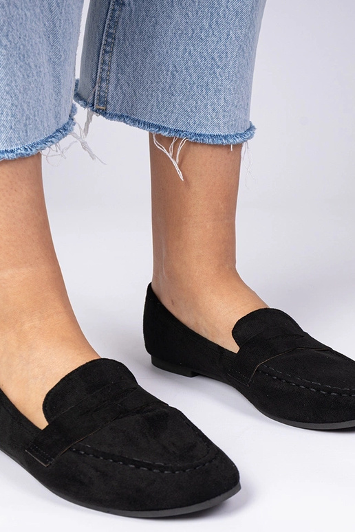 Mokasini eleganti neri Palmarina