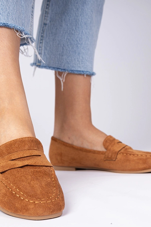 Mokasini eleganti marroni Palmarina