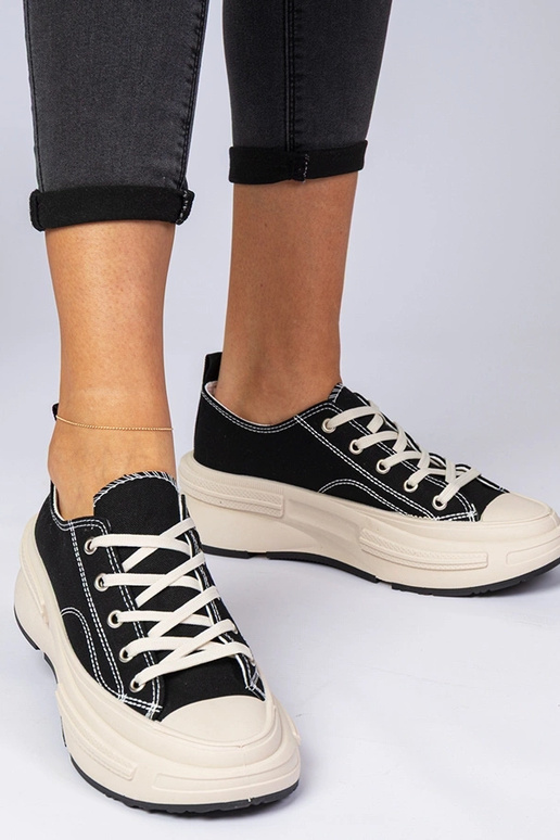 Scarpe da ginnastica nere da donna in...