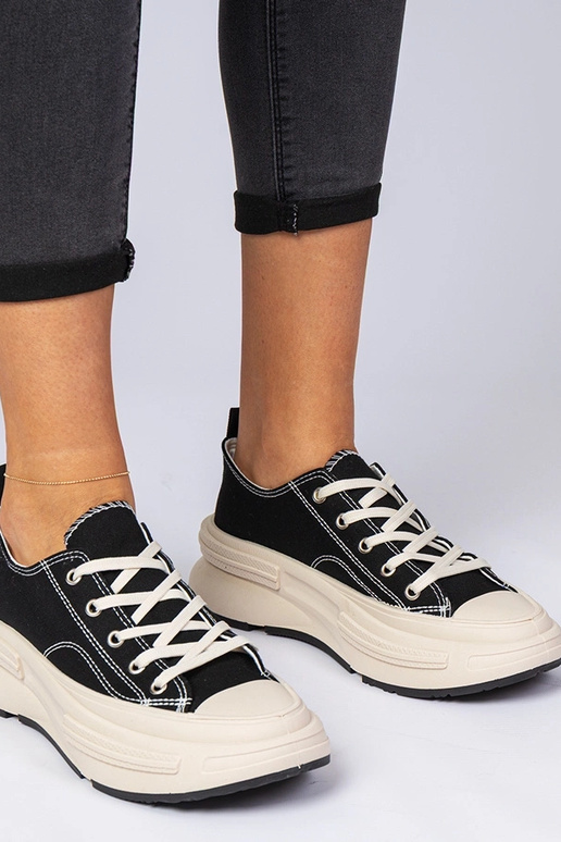 Scarpe da ginnastica nere da donna in...