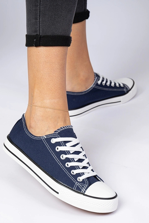 Trampki classiche da donna blu navy...