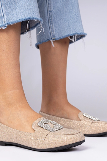 Mokasyny champagne...