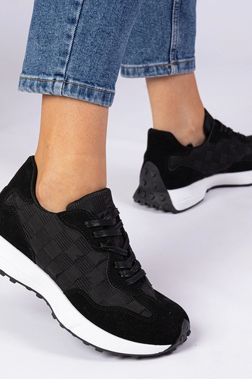 Sneakers sportive nere da...