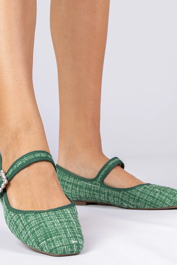 Ballerine verdi da donna...