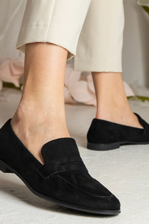 Mokasyny da donna neri classici Nageri