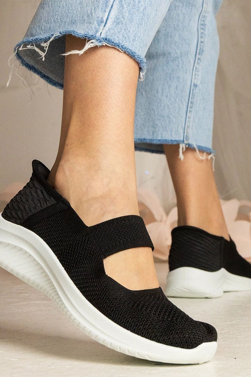 Scarpe da tennis nere con suola...