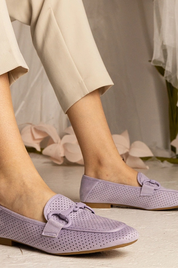 Mocassini da donna viola...