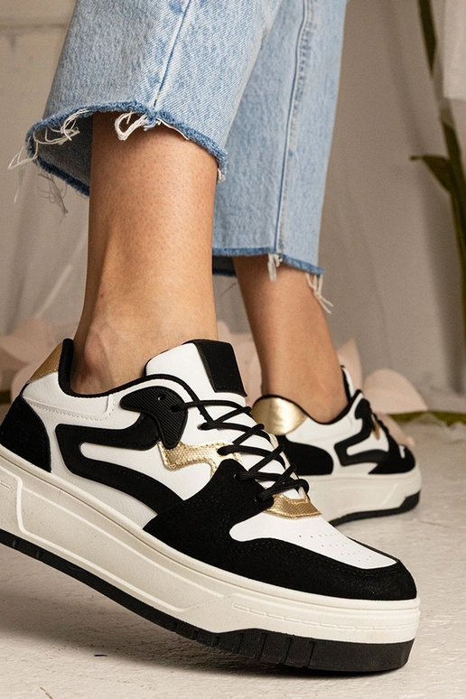 Sneakers neri donna sportive Seisha