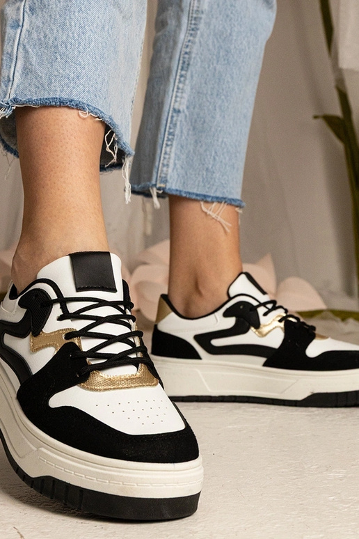 Sneakers neri donna sportive Seisha