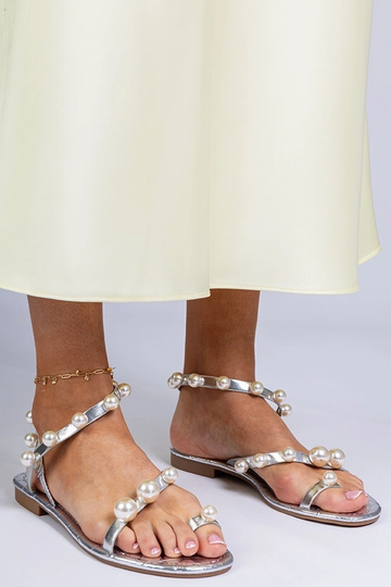 Sandali argento da donna...