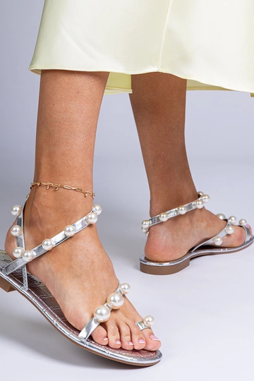 Sandali argento da donna... 2