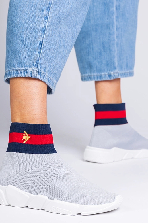 Sneaker da donna grigie in stile...