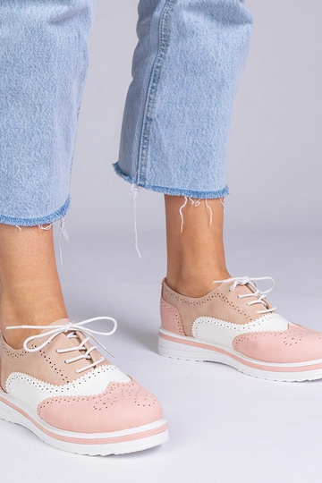 Oxfords classici rosa, „Toddi"