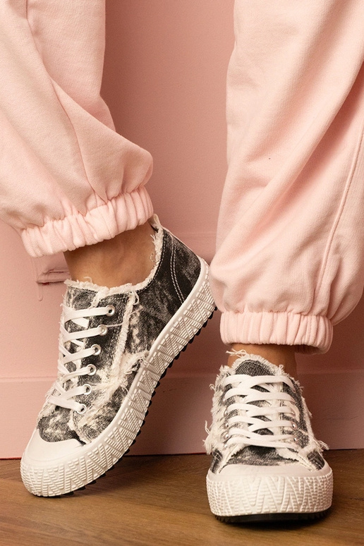 Scarpe sportive nere femminili Bellina