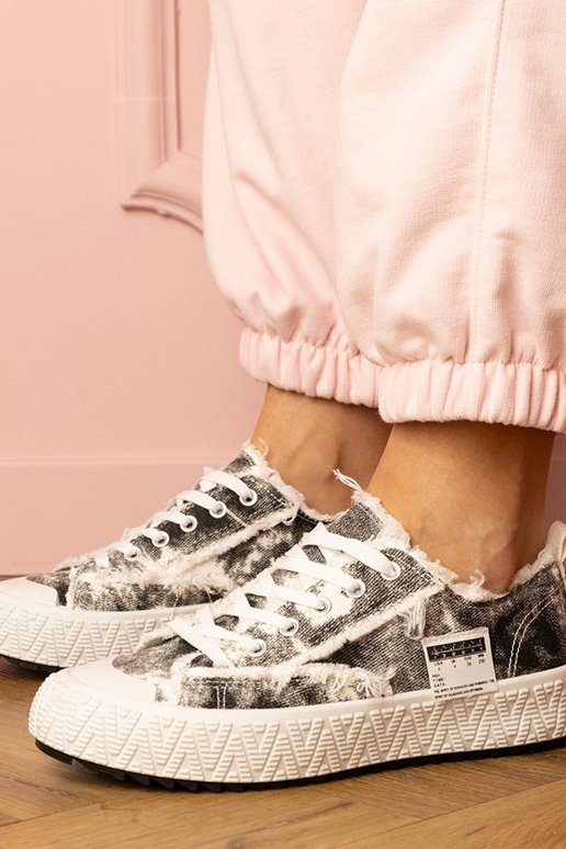 Scarpe sportive nere femminili Bellina