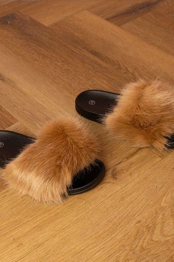 Pantofole marroni per... 2