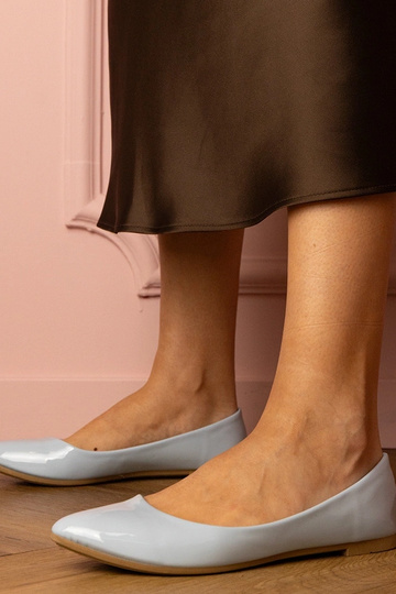 Ballerine blu verniciate...