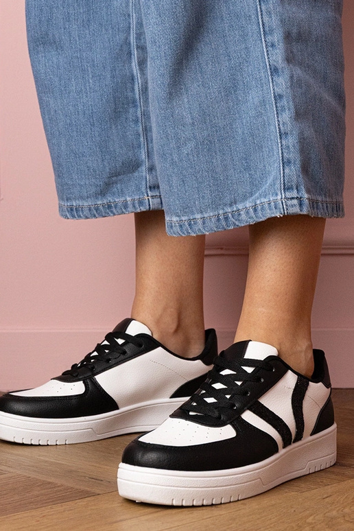 Blona scarpe sportive nere con...