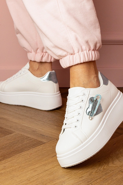 Scarpe da ginnastica bianche da donna...