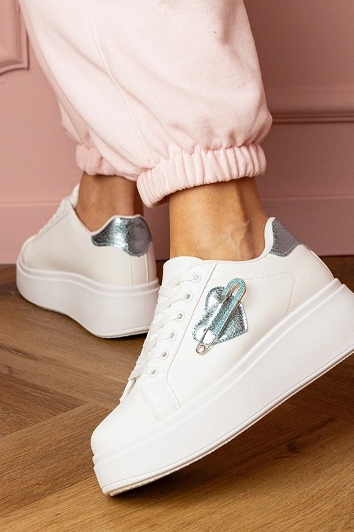 Scarpe da ginnastica bianche da donna...