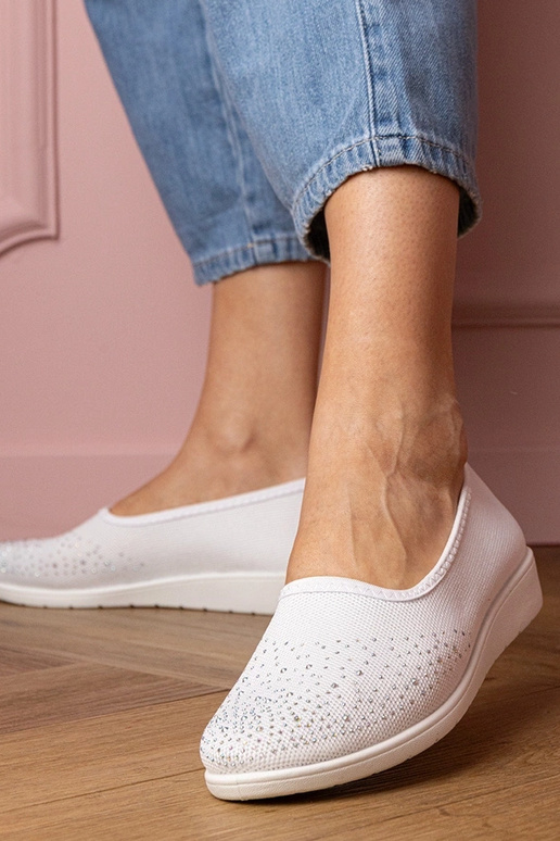 Sandali sportivi bianchi da donna con...