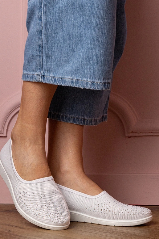 Sandali sportivi bianchi da donna con...