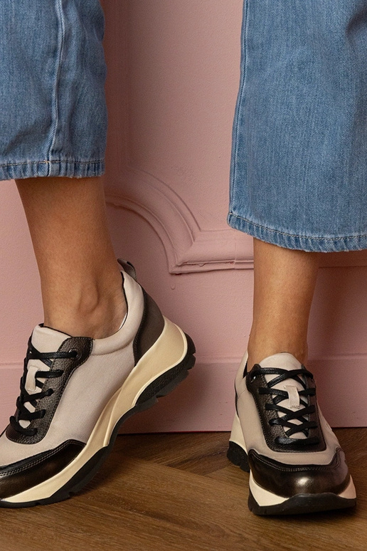 Scarpe sportive grigie da donna Wener