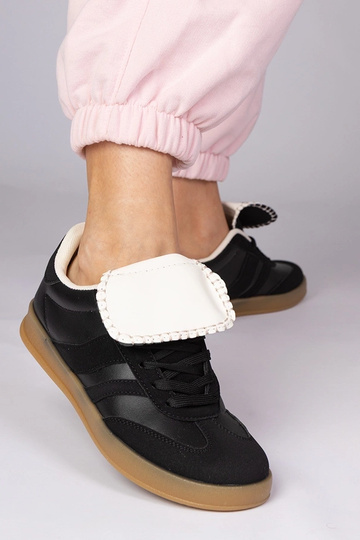Scarpe sportive nere da donna, "Lukka" 2
