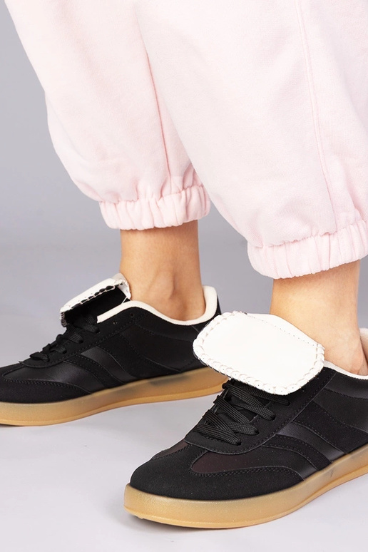 Scarpe sportive nere da donna, "Lukka"