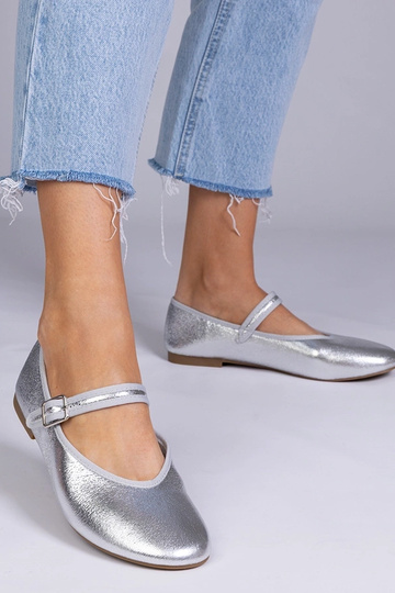 Ballerine argento da donna... 2