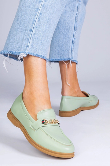 Mocassini verdi con... 2