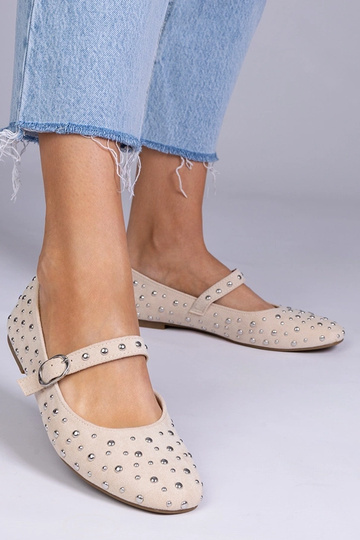 Ballerine color sabbia con... 2