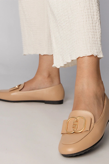 Mocassini cremosi da donna... 2