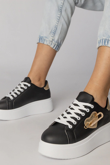 Scarpe sportive nere con...