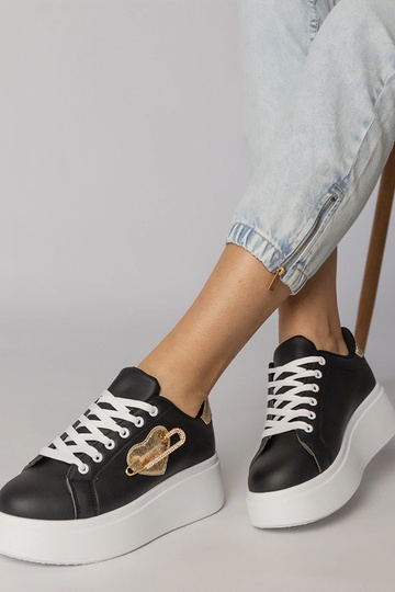 Scarpe sportive nere con... 2