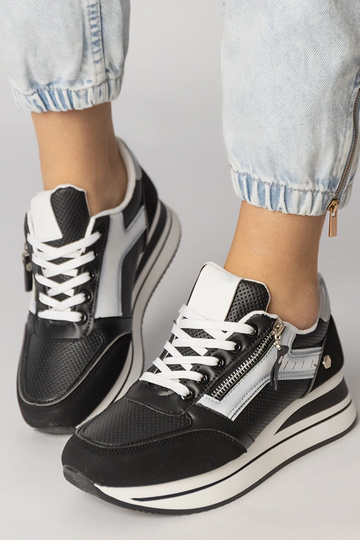 Scarpe sportive nere con... 2