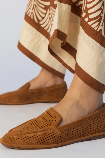 Mocassini neri in camoscio...