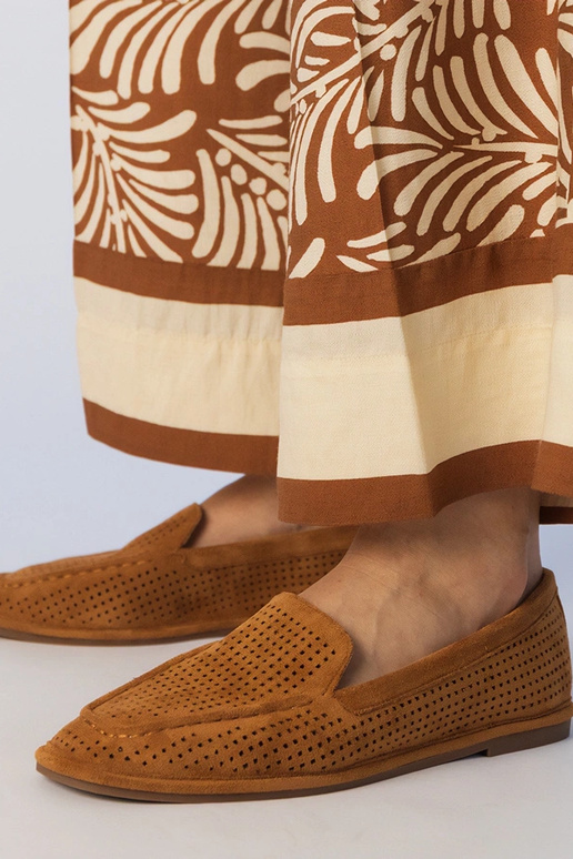 Mocassini neri in camoscio sintetico...