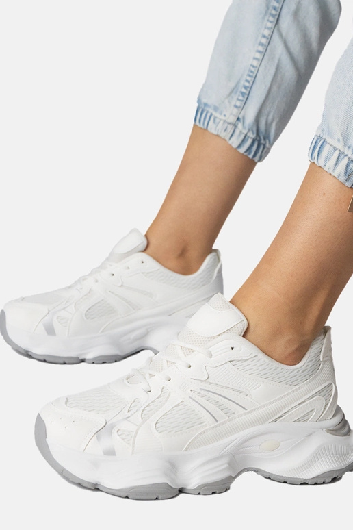 Scarpe sportive bianche con suola...