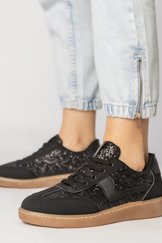 Scarpe sportive da donna nere con...