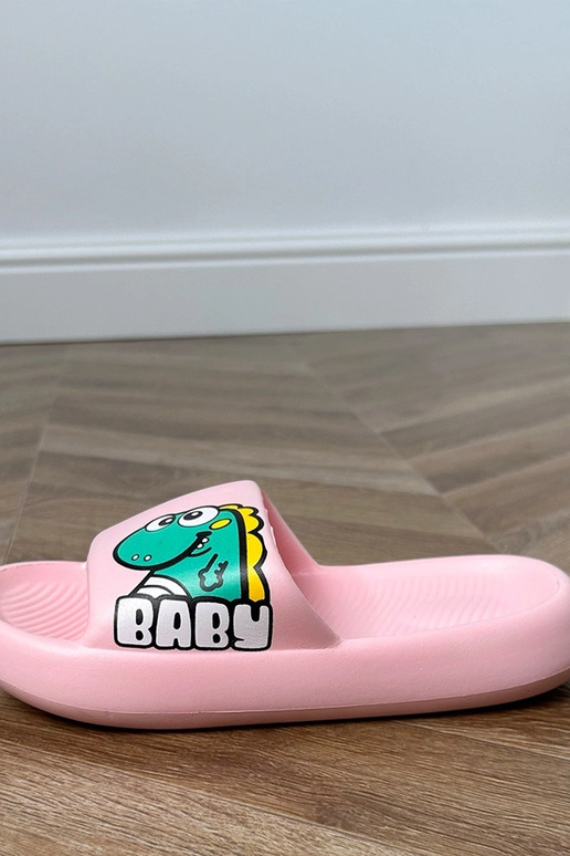 Ciabatte rosa per bambini con stampe...