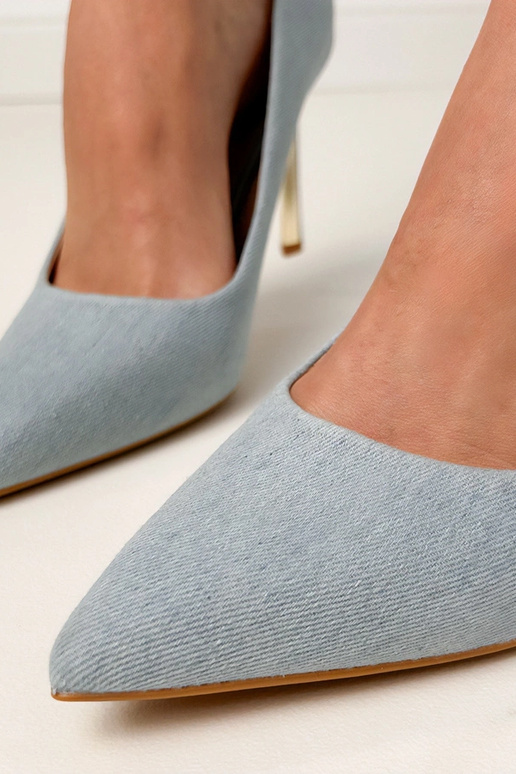 Sandali classici color jeans con...