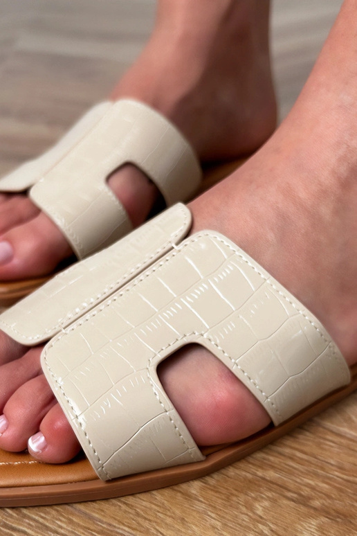 Infradito color sabbia con suola...