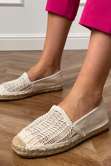 Espadrillas color sabbia...