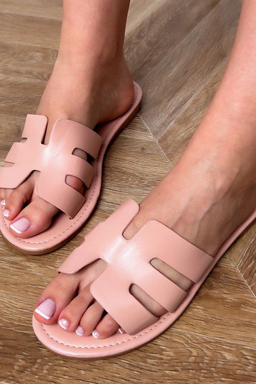 Ciabatte rosa con aperture Ragos