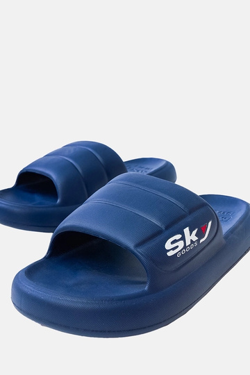 Ciabatte in gomma blu scuro... 2