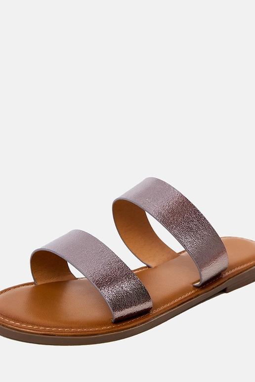 Ciabatte grigie da donna con...