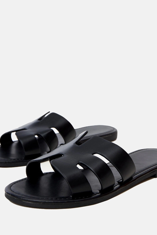 Panto neri decorati con aperture Ragos