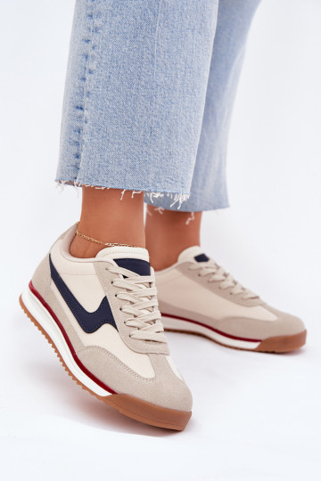scarpe da ginnastica Scarpe modello sneakers Femminile beige Zerina 2