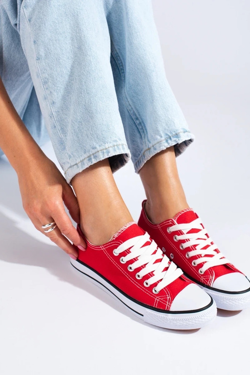 Scarpe da donna Shelovet colore rosso